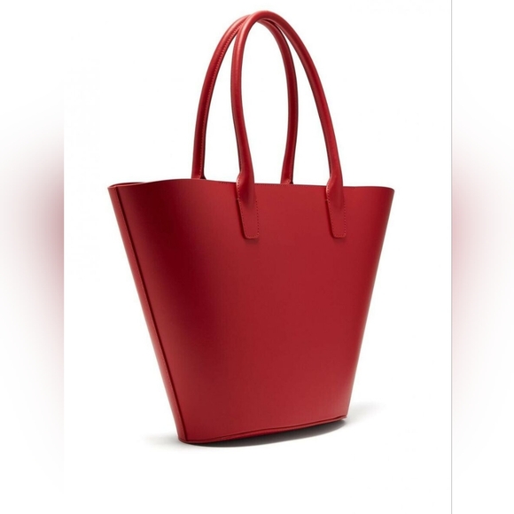 Nwt $995 Mansur Gavriel Triangle Calf Leather bag - Picture 7 of 16